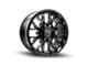 Thret Offroad Attitude Gloss Black Milled 6-Lug Wheel; 17x9; -12mm Offset (04-08 F-150)