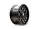 Thret Offroad Attitude Gloss Black Milled 6-Lug Wheel; 17x9; -12mm Offset (04-08 F-150)