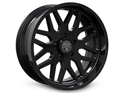 Thret Offroad Monarch Gloss Black 6-Lug Wheel; 20x10; -21mm Offset (04-08 F-150)