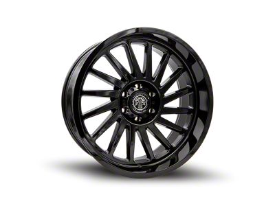 Thret Offroad Omega Gloss Black 6-Lug Wheel; 20x10; -21mm Offset (04-08 F-150)