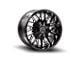 Thret Offroad Revolver Gloss Black Milled 6-Lug Wheel; 17x9; -12mm Offset (04-08 F-150)