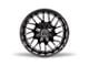 Thret Offroad Revolver Gloss Black Milled 6-Lug Wheel; 18x9; -12mm Offset (04-08 F-150)