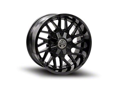 Thret Offroad Revolver Gloss Black 6-Lug Wheel; 17x9; -12mm Offset (04-08 F-150)