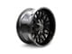 Thret Offroad Revolver Gloss Black 6-Lug Wheel; 17x9; -12mm Offset (04-08 F-150)