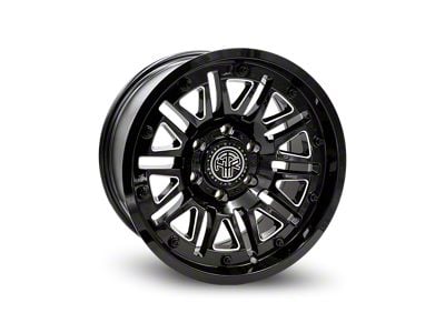 Thret Offroad Storm Gloss Black Milled 6-Lug Wheel; 18x9; -12mm Offset (04-08 F-150)