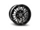 Thret Offroad Storm Gloss Black Milled 6-Lug Wheel; 18x9; -12mm Offset (04-08 F-150)