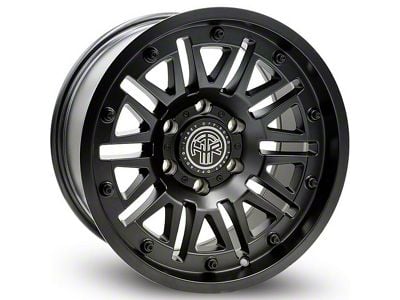 Thret Offroad Storm Satin Black 6-Lug Wheel; 18x9; -12mm Offset (04-08 F-150)