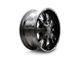 Thret Offroad Vulcan Gloss Black 6-Lug Wheel; 20x9; 0mm Offset (04-08 F-150)