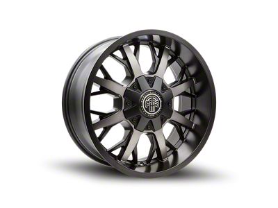 Thret Offroad Vulcan Satin Black with Dark Tint 6-Lug Wheel; 20x9; -12mm Offset (04-08 F-150)