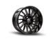 Thret Offroad Omega Gloss Black Milled 6-Lug Wheel; 20x10; -21mm Offset (07-13 Sierra 1500)