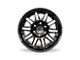 Thret Offroad Storm Gloss Black Milled 6-Lug Wheel; 18x9; -12mm Offset (07-13 Sierra 1500)