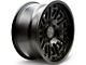 Thret Offroad Storm Satin Black 6-Lug Wheel; 18x9; -12mm Offset (07-13 Sierra 1500)