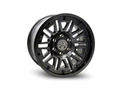 Thret Offroad Storm Satin Black 6-Lug Wheel; 20x9; 0mm Offset (07-13 Sierra 1500)