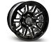 Thret Offroad Storm Gloss Black Milled 6-Lug Wheel; 20x9; 0mm Offset (07-13 Silverado 1500)