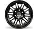 Thret Offroad Storm Gloss Black Milled 6-Lug Wheel; 20x9; 0mm Offset (07-13 Silverado 1500)