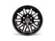 Thret Offroad Storm Satin Black 6-Lug Wheel; 20x9; 0mm Offset (07-13 Silverado 1500)