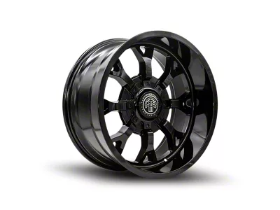 Thret Offroad Viper Gloss Black 8-Lug Wheel; 20x10; -21mm Offset (11-14 Silverado 2500 HD)