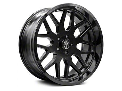 Thret Offroad Monarch Gloss Black 6-Lug Wheel; 20x10; -21mm Offset (07-14 Tahoe)