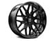 Thret Offroad Monarch Gloss Black 6-Lug Wheel; 20x10; -21mm Offset (07-14 Tahoe)