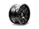 Thret Offroad Storm Gloss Black Milled 6-Lug Wheel; 18x9; -12mm Offset (09-14 F-150)