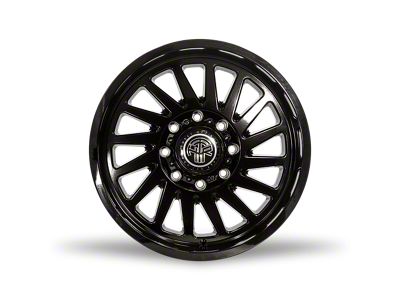 Thret Offroad Omega Gloss Black Milled 5-Lug Wheel; 20x10; -21mm Offset (09-18 RAM 1500)