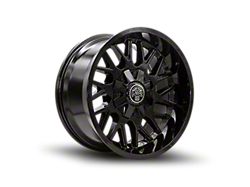 Thret Offroad Revolver Gloss Black 8-Lug Wheel; 20x10; -21mm Offset (11-16 F-250 Super Duty)