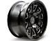 Thret Offroad Storm Gloss Black Milled 6-Lug Wheel; 20x9; 0mm Offset (14-18 Sierra 1500)