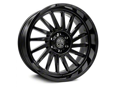 Thret Offroad Omega Gloss Black 6-Lug Wheel; 20x10; -21mm Offset (15-20 Tahoe)