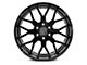 Thret Offroad Monarch Gloss Black Milled 5-Lug Wheel; 20x10; -21mm Offset (94-01 RAM 1500)