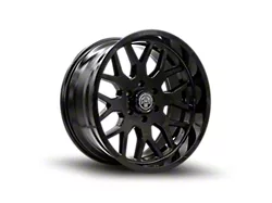 Thret Offroad Monarch Gloss Black 6-Lug Wheel; 22x10; -21mm Offset (99-06 Sierra 1500)