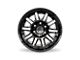 Thret Offroad Storm Gloss Black Milled 6-Lug Wheel; 18x9; -12mm Offset (99-06 Silverado 1500)