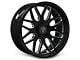 Thret Offroad Monarch Gloss Black Milled 6-Lug Wheel; 20x10; -21mm Offset (21-25 F-150)