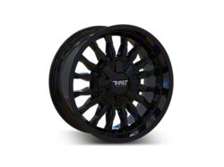 Thret Offroad Gamma Gloss Black 8-Lug Wheel; 18x9; -12mm Offset (03-09 RAM 2500)