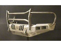 Throttle Down Kustoms Mayhem Front Bumper with Grille Guard; Bare Metal (10-18 RAM 2500)