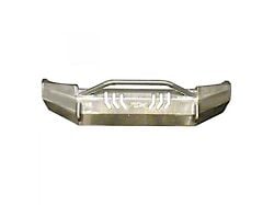 Throttle Down Kustoms Push Bar Front Bumper; Bare Metal (07-14 Sierra 3500 HD)