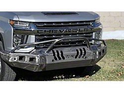 Throttle Down Kustoms Pre-Runner Front Bumper; Bare Metal (20-23 Silverado 3500 HD)