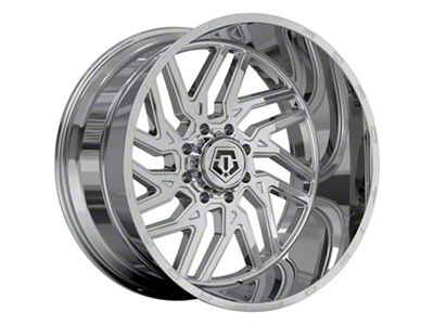 TIS 544C Chrome 8-Lug Wheel; 20x12; -44mm Offset (01-06 Sierra 2500 HD)