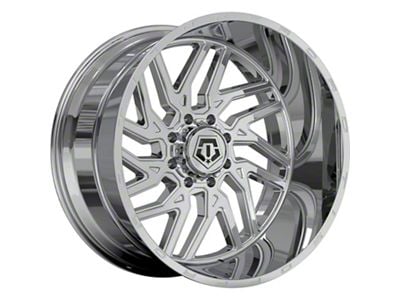 TIS 544C Chrome 8-Lug Wheel; 24x12; -44mm Offset (01-06 Sierra 3500 HD SRW)