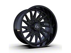 TIS 547B Gloss Black 8-Lug Wheel; 22x12; -44mm Offset (01-06 Sierra 3500 HD SRW)