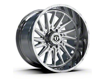 TIS 547C Chrome 8-Lug Wheel; 20x10; -19mm Offset (01-06 Silverado 2500 HD)