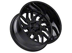 TIS 544 Gloss Black 5-Lug Wheel; 20x9; 1mm Offset (02-08 RAM 1500, Excluding Mega Cab)