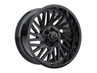 TIS 553 Gloss Black 5-Lug Wheel; 20x10; -12mm Offset (02-08 RAM 1500, Excluding Mega Cab)