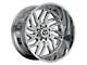 TIS 544C Chrome 8-Lug Wheel; 22x12; -44mm Offset (03-09 RAM 2500)