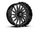 TIS 547B Gloss Black Milled 8-Lug Wheel; 20x12; -44mm Offset (03-09 RAM 2500)