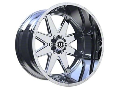 TIS 551P Polished 8-Lug Wheel; 24x14; -76mm Offset (03-09 RAM 3500 SRW)