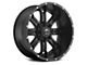 TIS 535B Satin Black 6-Lug Wheel; 17x9; -12mm Offset (04-08 F-150)