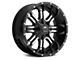 TIS 535MB Gloss Black Machined 6-Lug Wheel; 18x9; 0mm Offset (04-08 F-150)