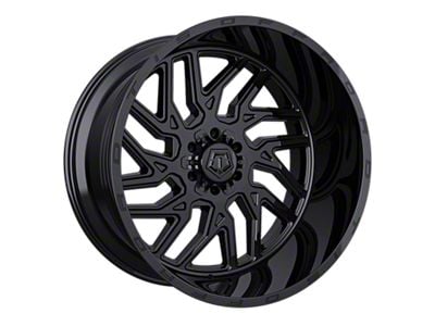 TIS 544 Gloss Black 6-Lug Wheel; 22x12; -44mm Offset (04-08 F-150)