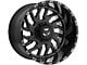 TIS 544BM Gloss Black Milled 6-Lug Wheel; 20x9; 18mm Offset (04-08 F-150)