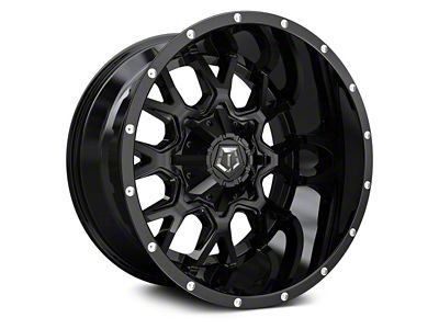 TIS 549B Satin Black 6-Lug Wheel; 17x9; -12mm Offset (04-08 F-150)